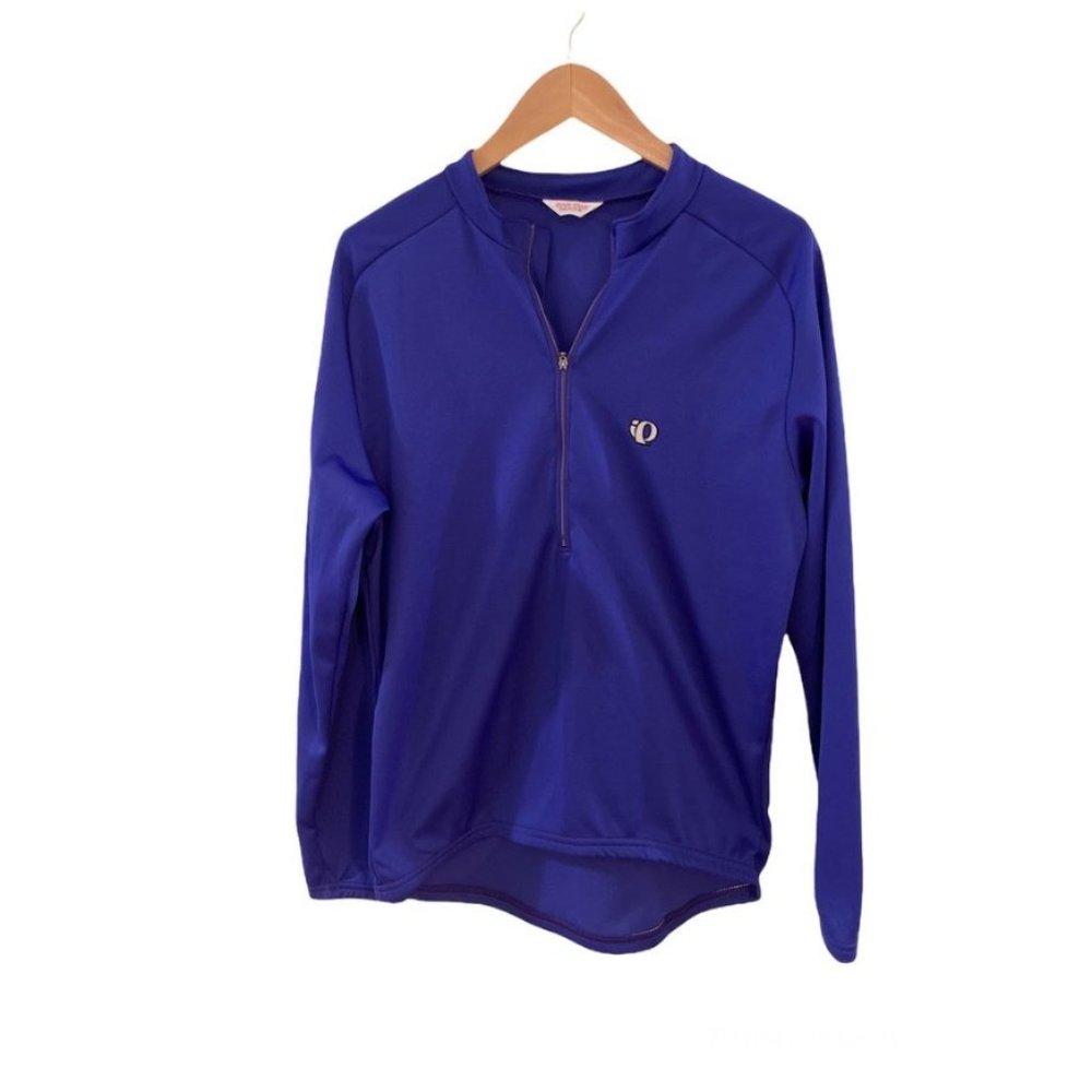 PEARL IZUMI Royal Blue Half Zip Pullover Cycling Jacket. Size XL